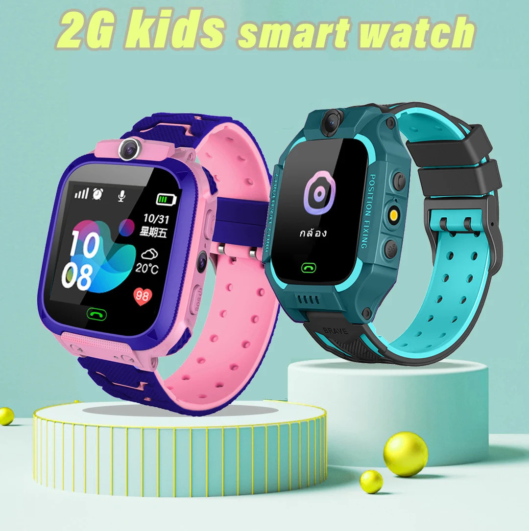 Smartwatch Watches For Kids - Q12 Kids Smart Watch 2G SOS