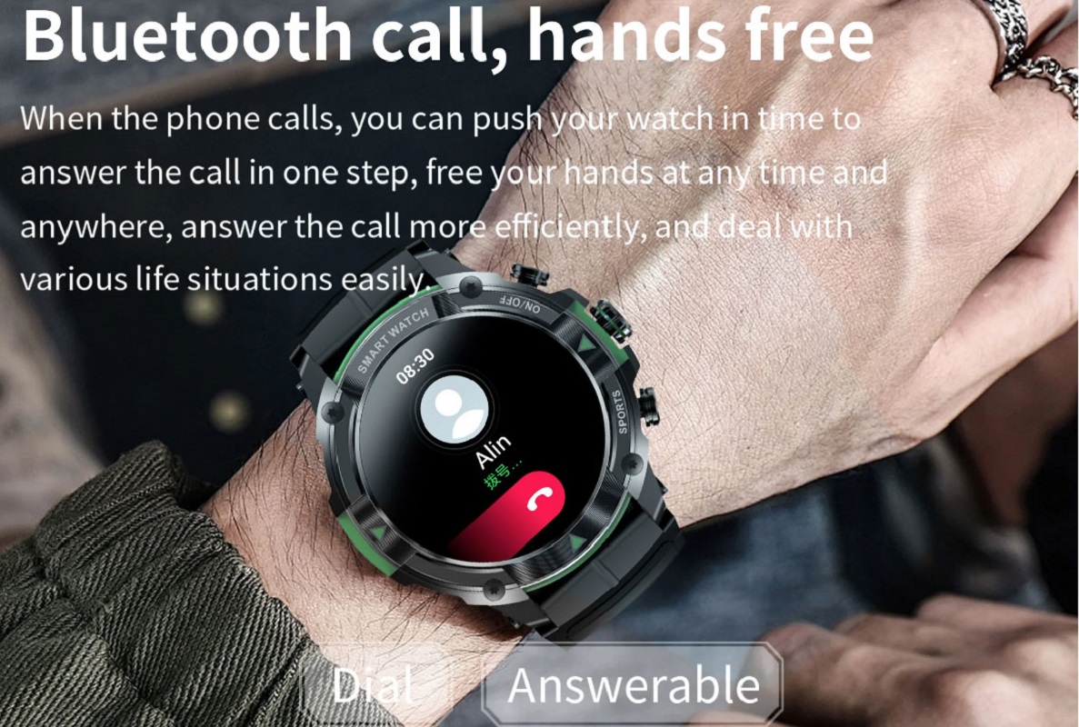 Smart watch 1.43 AMOLED Displa - Watch Vs Smartwatch review and price