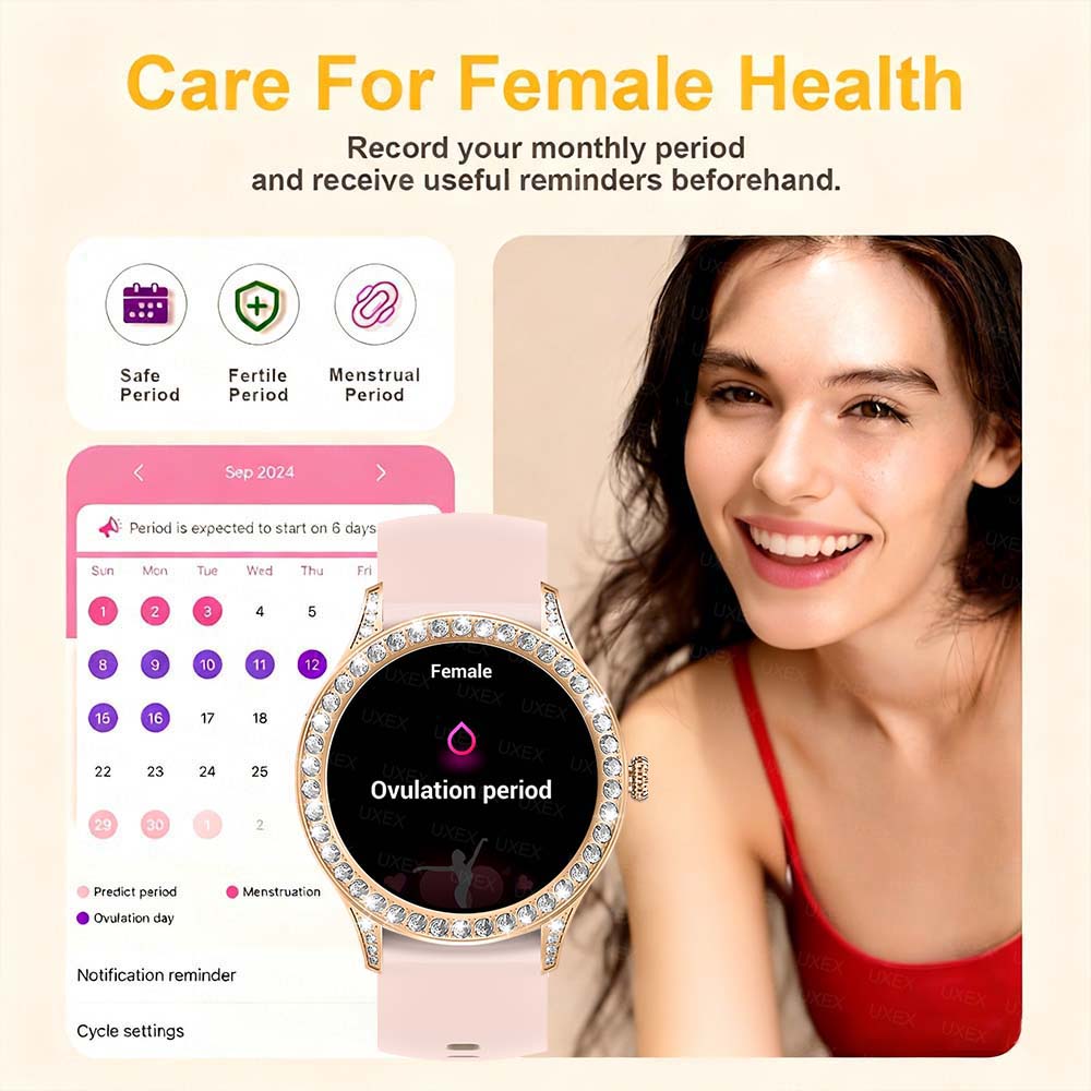 Ladies Luxury Smart Watch 1.27 - Watches Ladies Smartwatch review and price