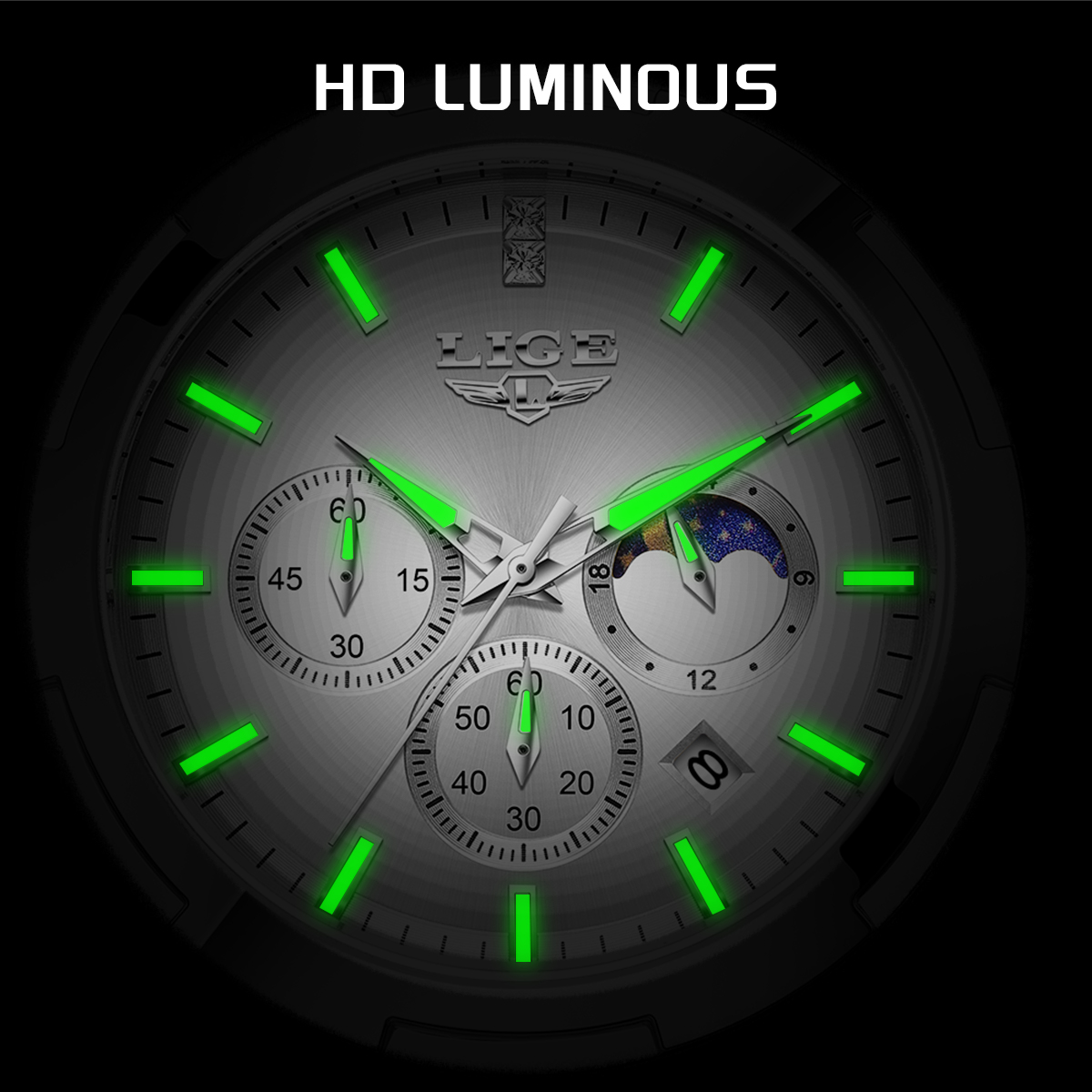 LIGE Top Brand Luxury Watch Wo - Smartwatch Watches Brands For Women review and price