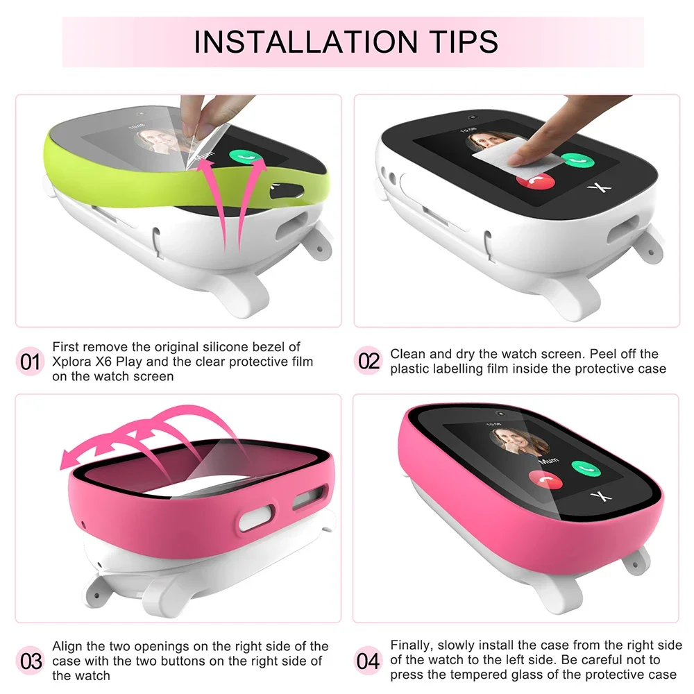 Case for Xploar X6 Play Kids S - Smartwatch Watches For Kids review and price