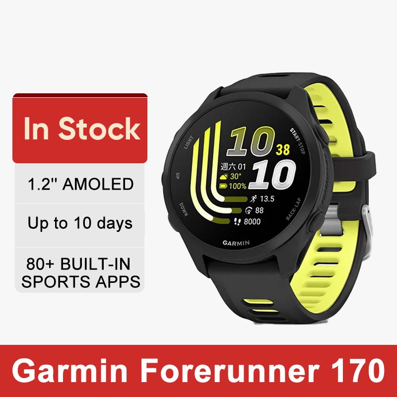 Garmin Forerunner 170 1.2'' AM - Timex Watches Smartwatch review and price
