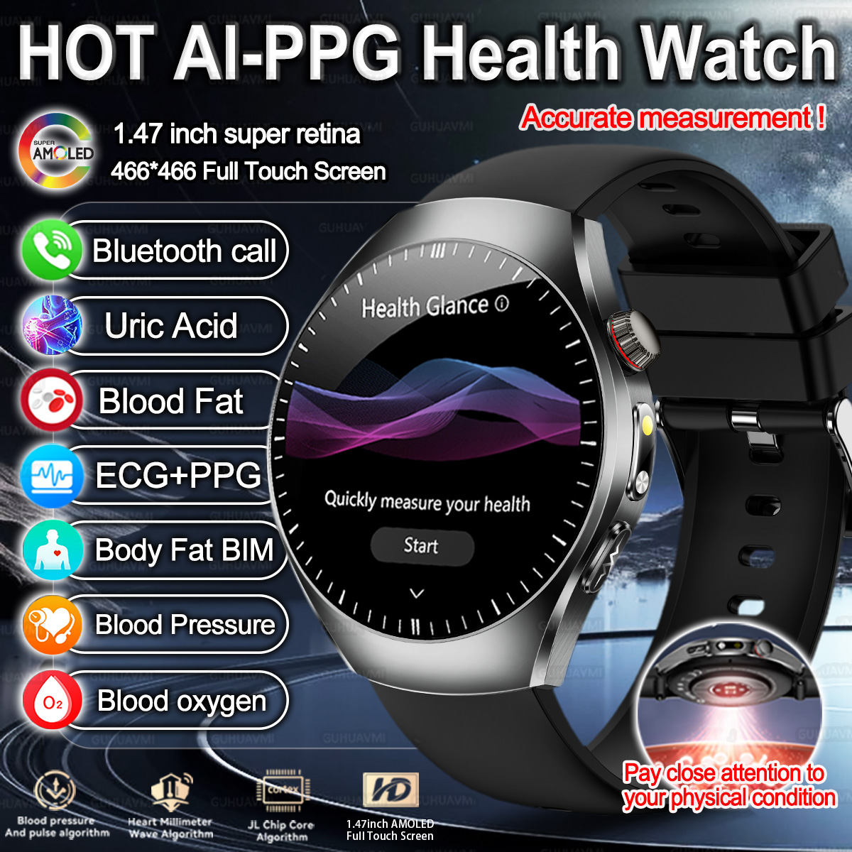 New Brand 2026 upgrade Health  - Smartwatch Watches Brands For Women review and price