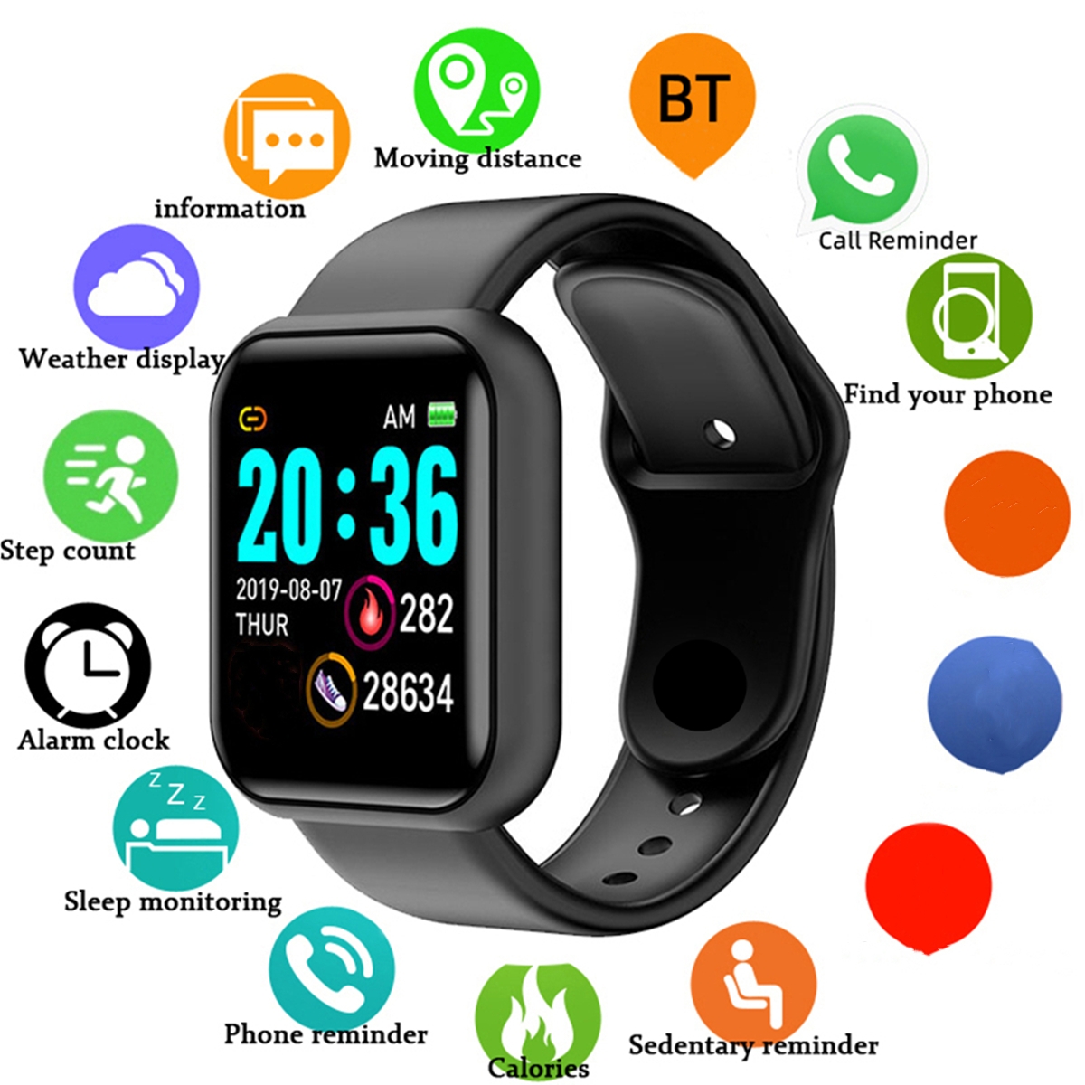 Men Smart Watches Color Screen - Smartwatch Watches Price review and price