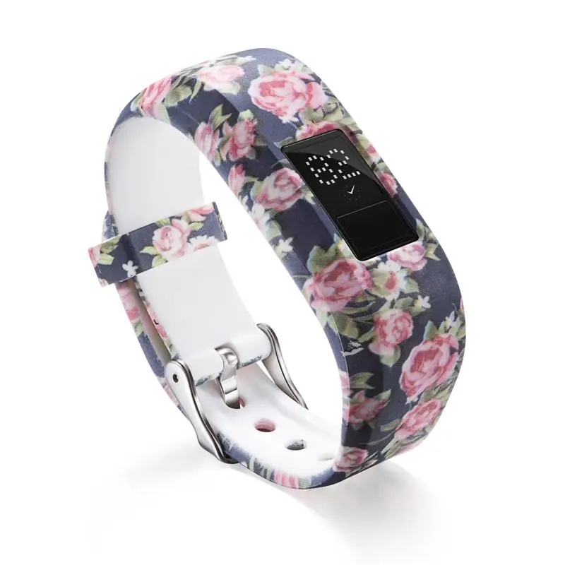 Silicone Strap For Garmin Vivo - Smartwatch Watches For Kids review and price