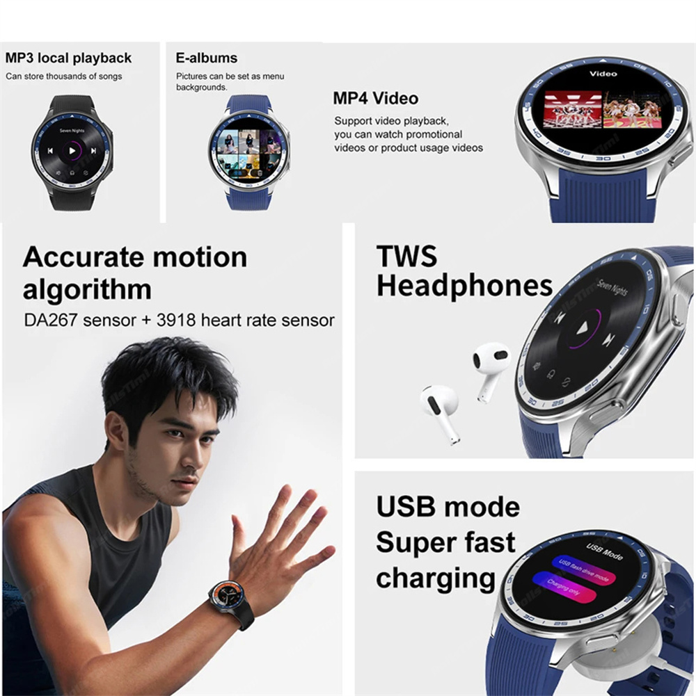 1.43 AMOLED Smart Watch 3D Sur - Timex Watches Smartwatch review and price