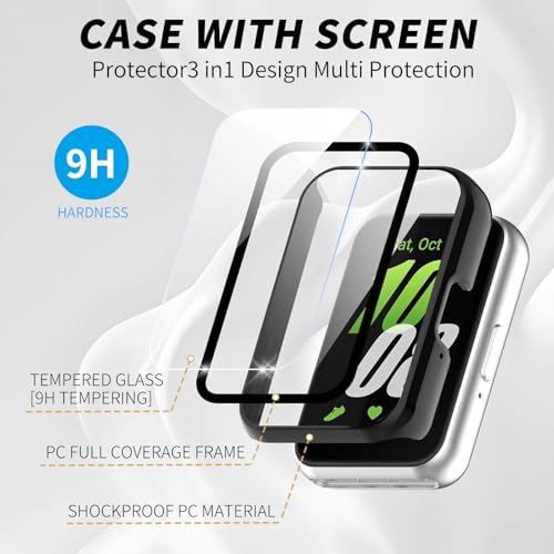 Glass+Case For Samsung Galaxy  - Smartwatch Watches Price review and price
