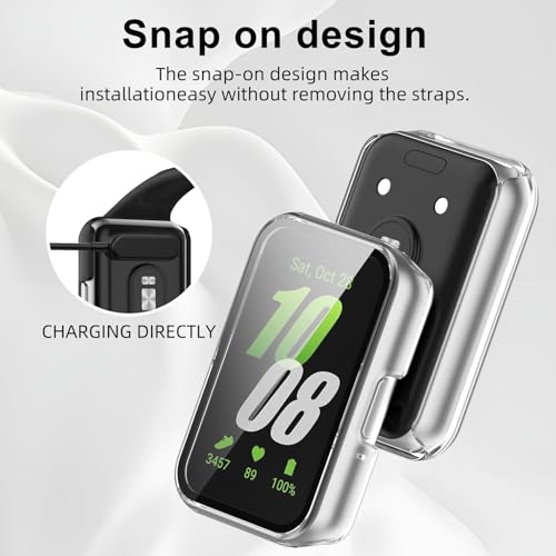 Glass+Case For Samsung Galaxy  - Smartwatch Watches Price review and price