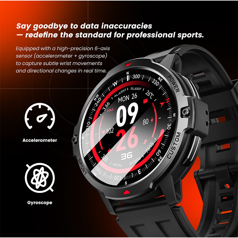NEW 6-Axis Gyroscope Military  - Timex Watches Smartwatch review and price