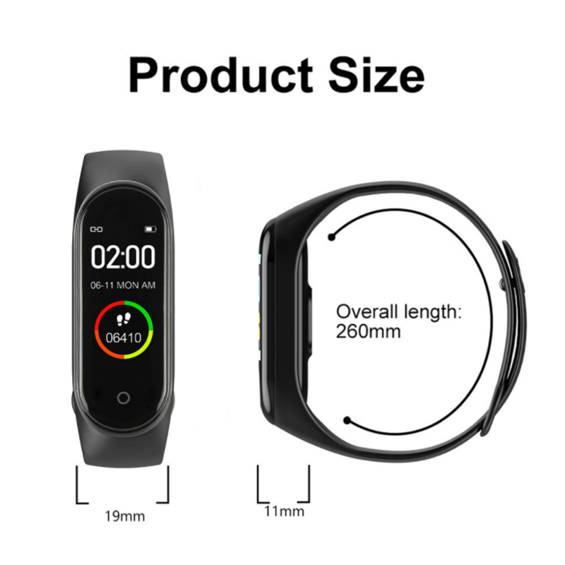 M4 Smart Watchs Sport Wristban - Smartwatch Watches Brands For Women review and price