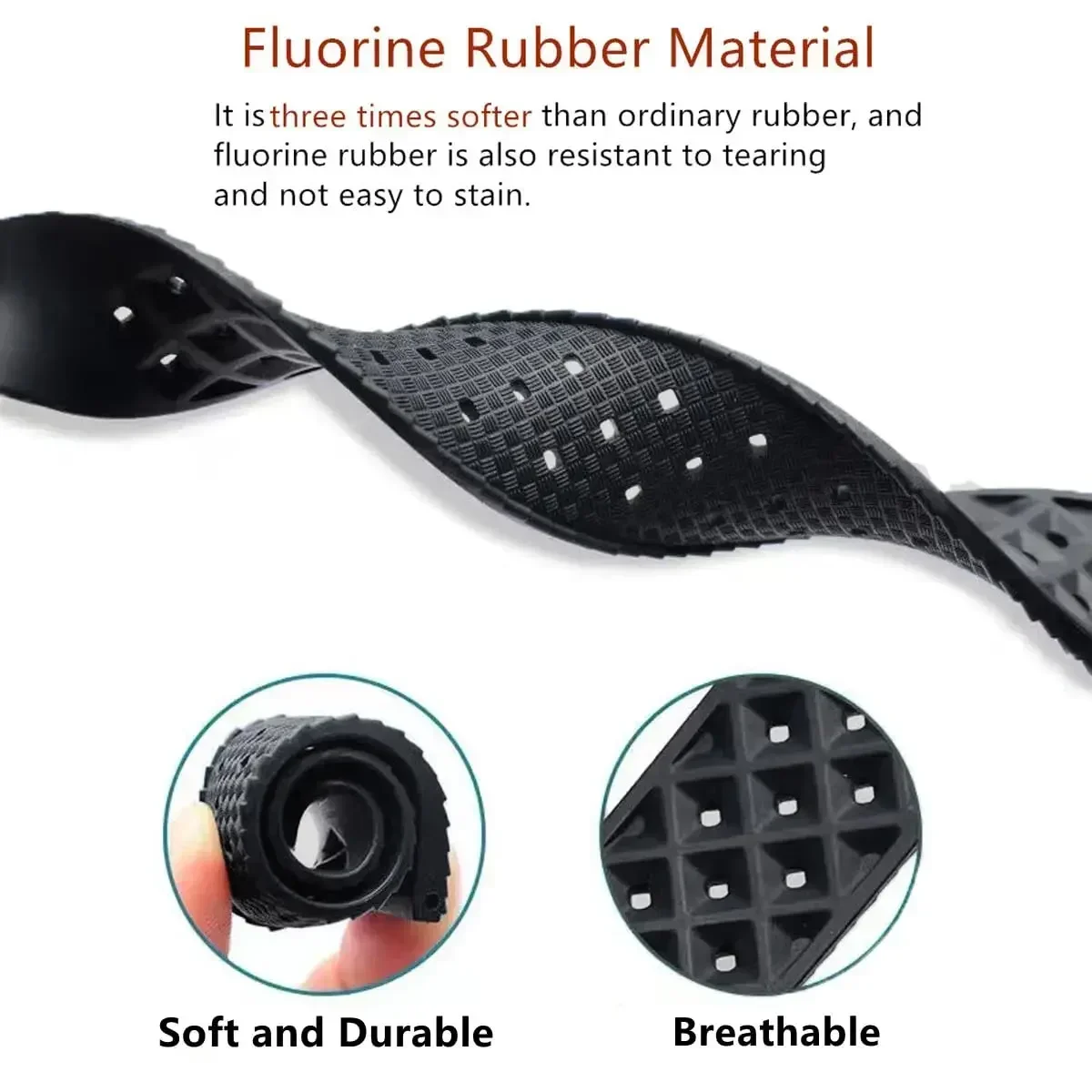 FKM watch Strap 20mm 22mm Trop - Watches Rolex Smartwatch review and price