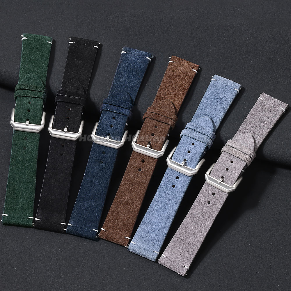 20mm 22mm Soft Suede Leather W - Smartwatch Vintage Watches For Women review and price