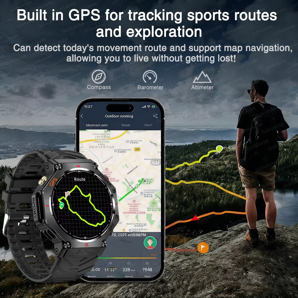 2026 New Adult Outdoor X-sport - Altimeter Compass Watch review and price