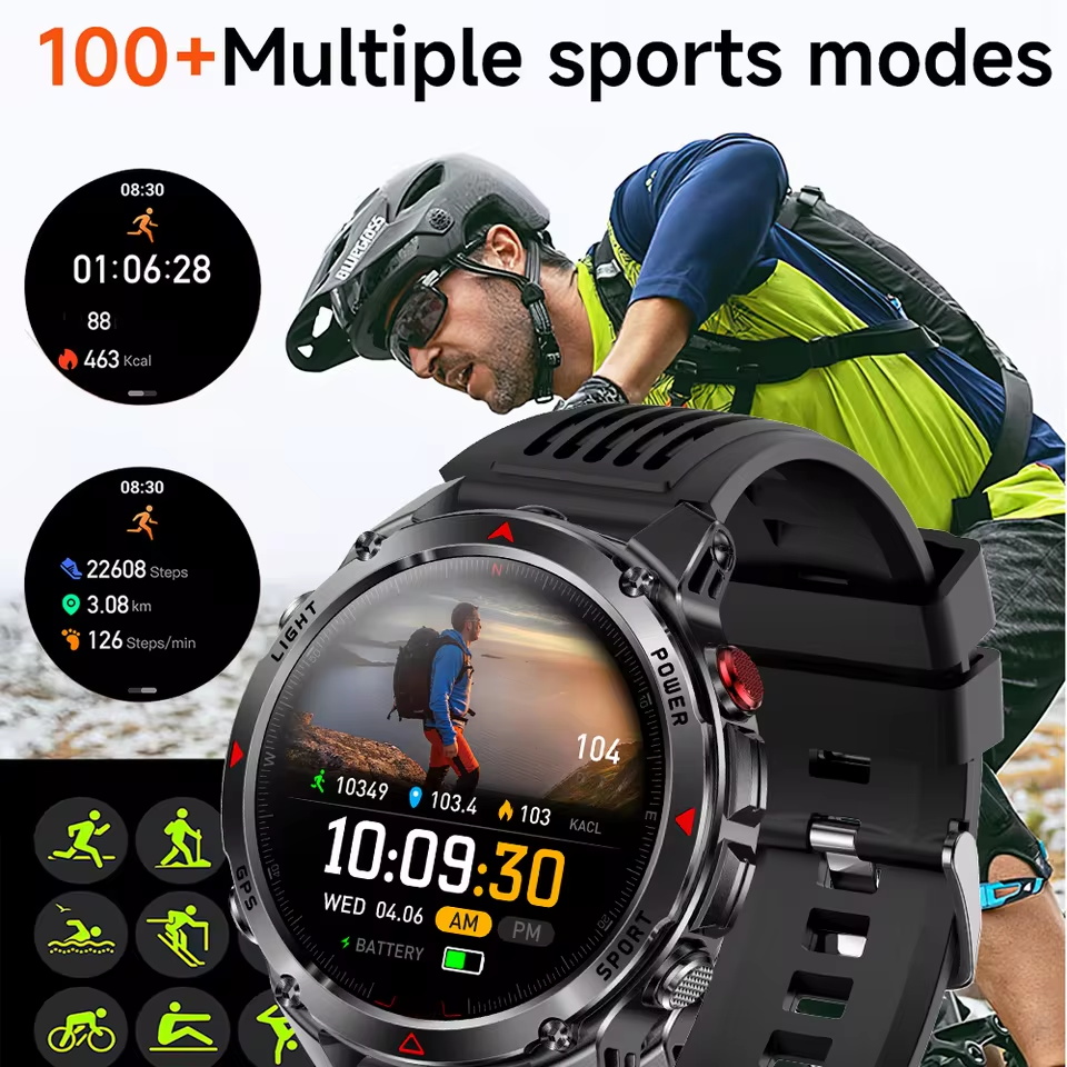 Military Outdoor GPS Positioni - Altimeter Compass Watch review and price