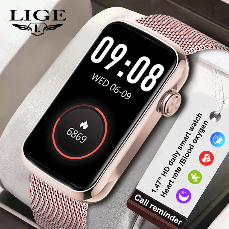 LIGE 1.47'' Smart Watch Women  - Watches Ladies Smartwatch review and price
