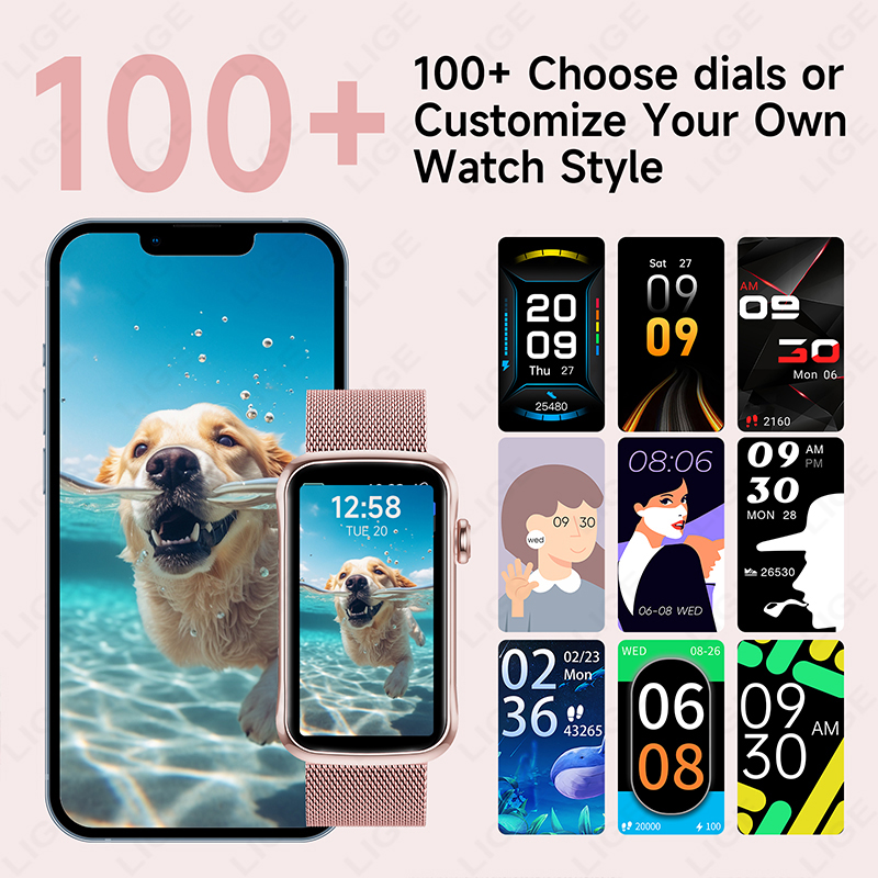 LIGE 1.47'' Smart Watch Women  - Watches Ladies Smartwatch review and price