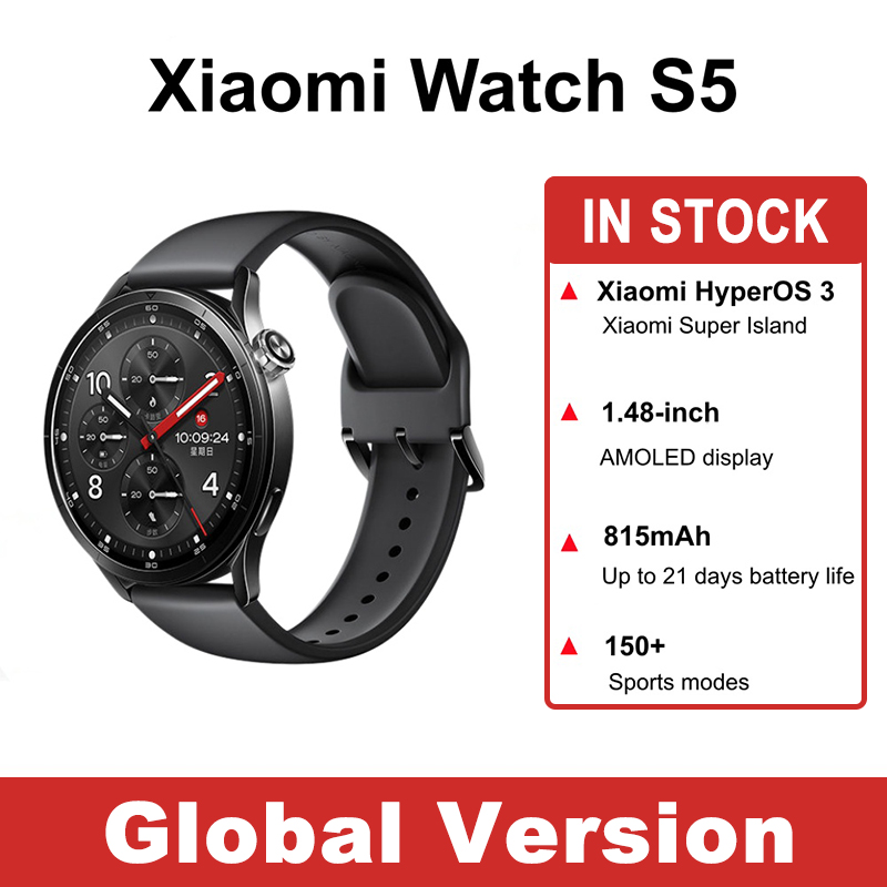 Global Version Xiaomi Watch S5 - Timex Watches Smartwatch review and price