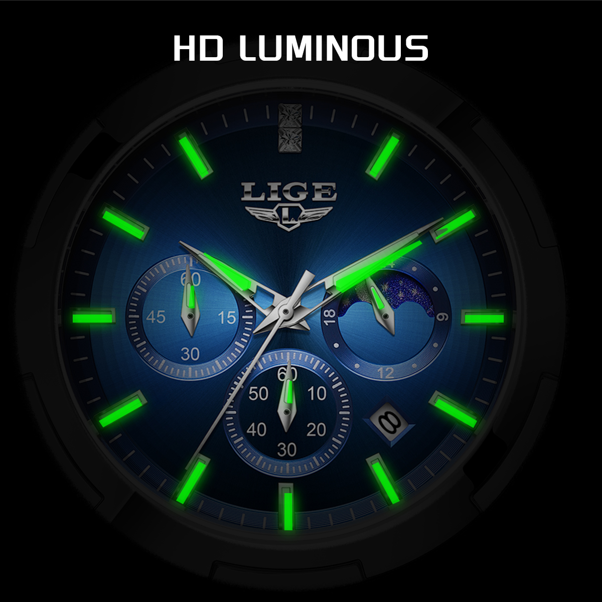 LIGE Top Brand Luxury Watch Wo - Smartwatch Watches Brands For Women review and price