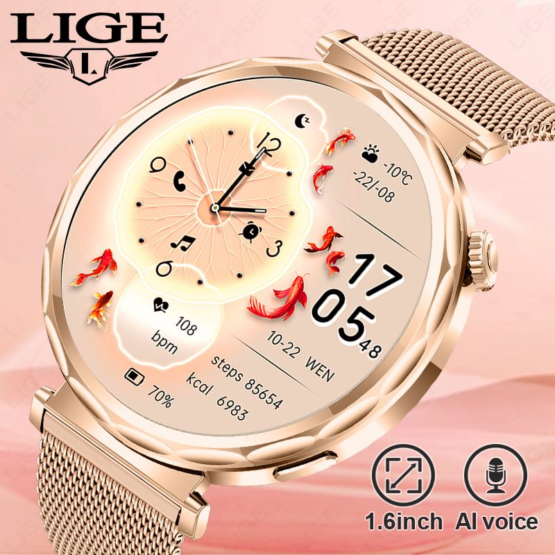 LIGE 2026 New Smart Watch Wome - Watches Ladies Smartwatch review and price