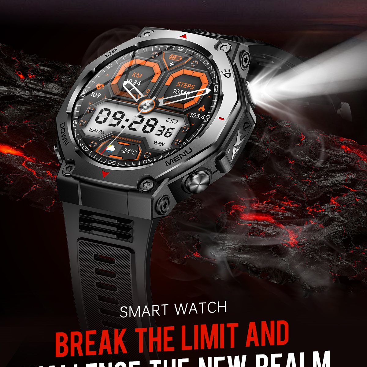 2025 New For Xiaomi Military G - Watch Vs Smartwatch review and price